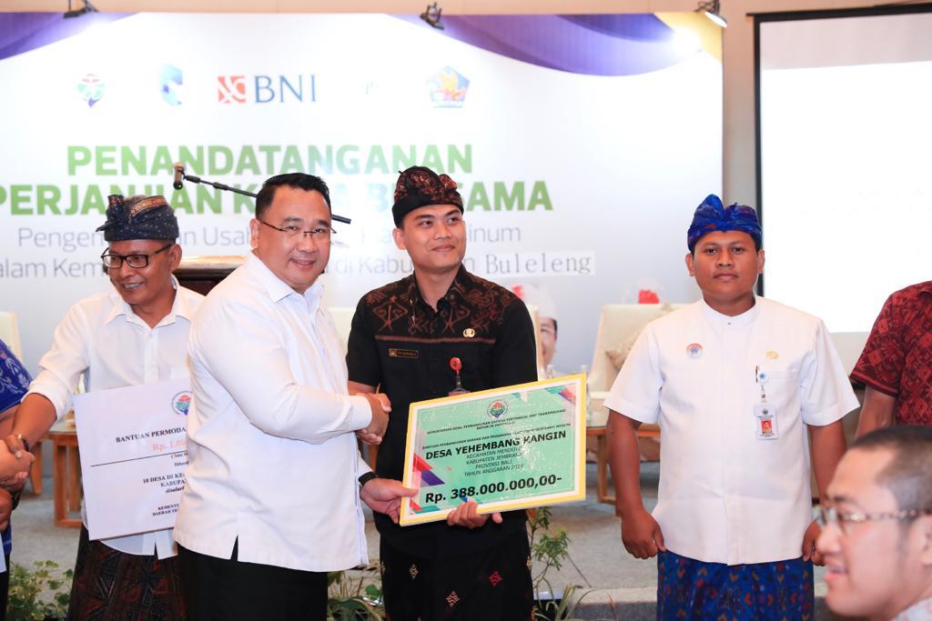BUMDes Buleleng Kembangkan Usaha Air Minum Kemasan